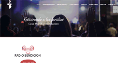 Desktop Screenshot of casadeoracionstockton.com