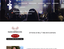 Tablet Screenshot of casadeoracionstockton.com